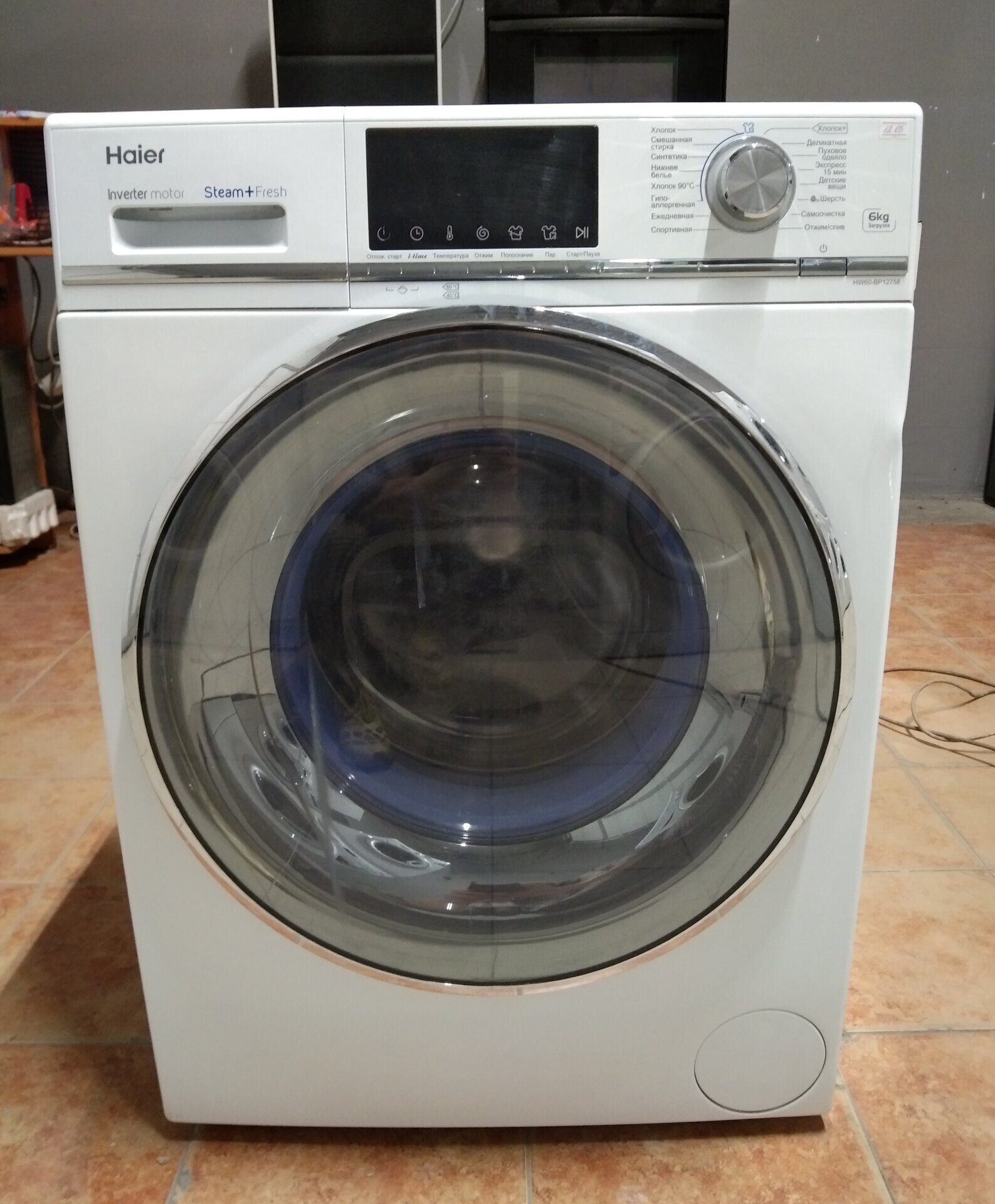 Стиральная машина haier hw60 bp12758. Стиральная машина Haier hw60-bp12929b. Стиральная машина Haier hw60-bp10919b белый. Стиральная машина Haier hw60-bp12758 режимы стирки. Стиральная машина Haier Inverter Motor Steam+Fresh.